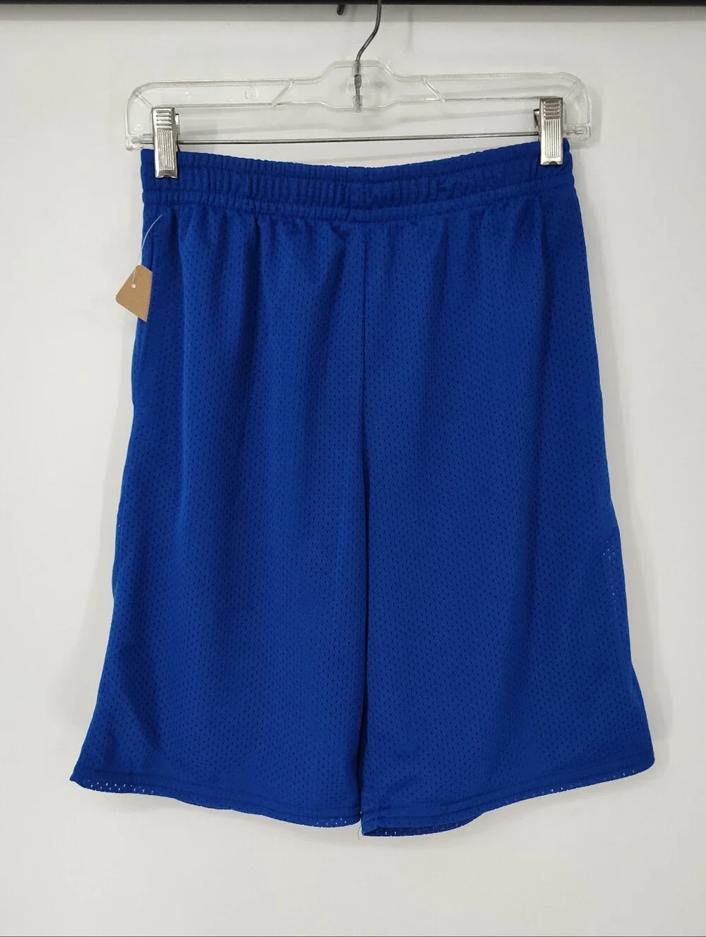Athletic Works Boys Royal Blue Mesh Athletic Shorts Size XXL, 18